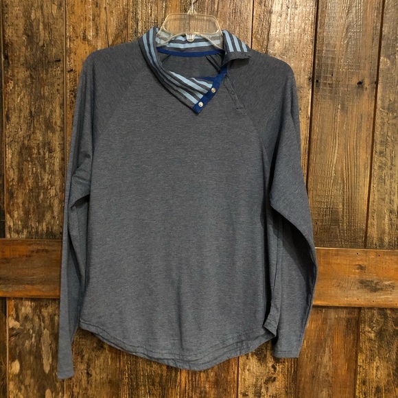 Jason Wu for Eva Air, M, Blue, Collar, Lounge Top - Picture 5 of 7